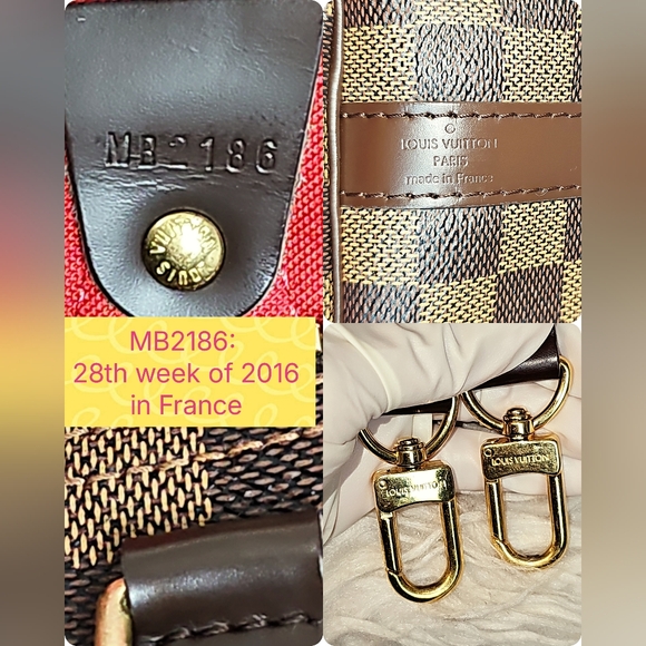 Complete Set Louis Vuitton Speedy 30 Bandoulier Damier  Ebene - Picture 5 of 17